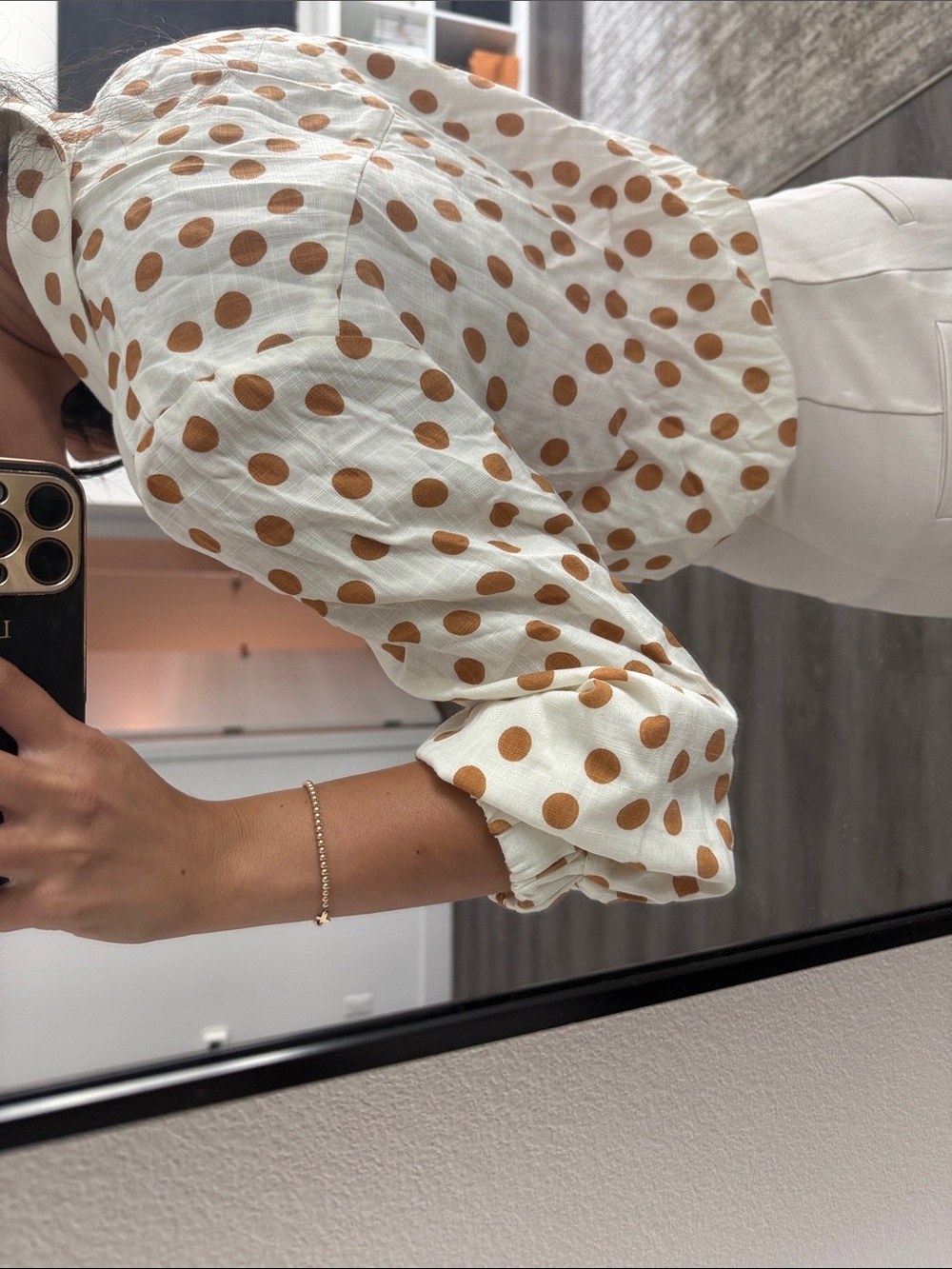 Zara Polka Dot Blouse